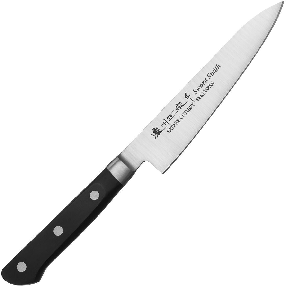 Японский нож Satake универсальный 135 мм Черный 000271985 - фото 1