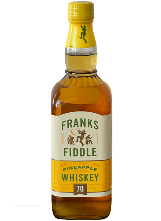 Напиток на основе виски Franks Fiddle Pineapple, 35%, 0,7 л - фото 1
