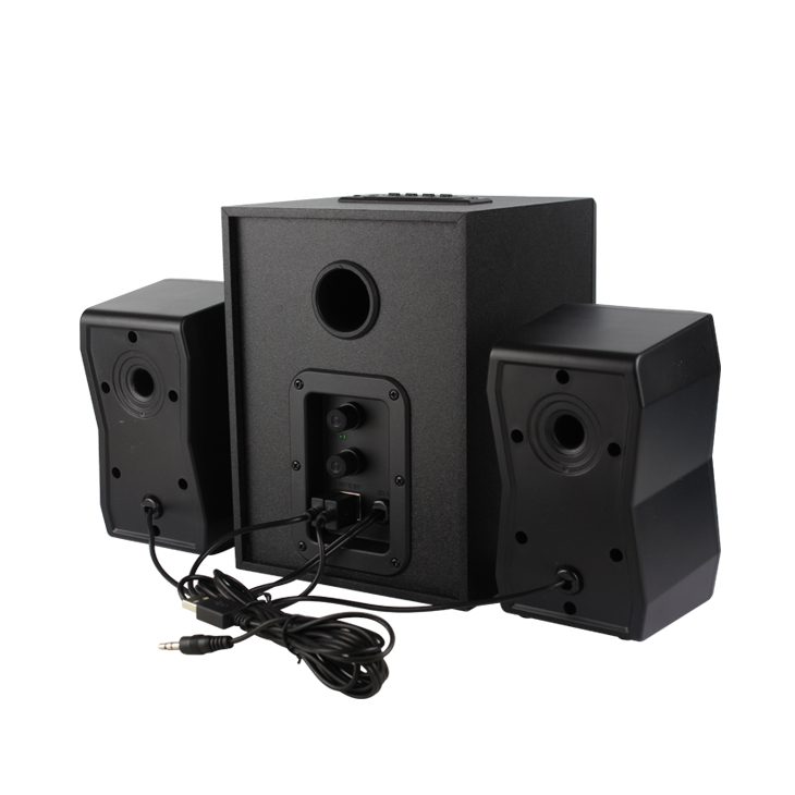 Компьютерные колонки Kisonli TM4000U 2.1 Bluetooth AUX Black - фото 9