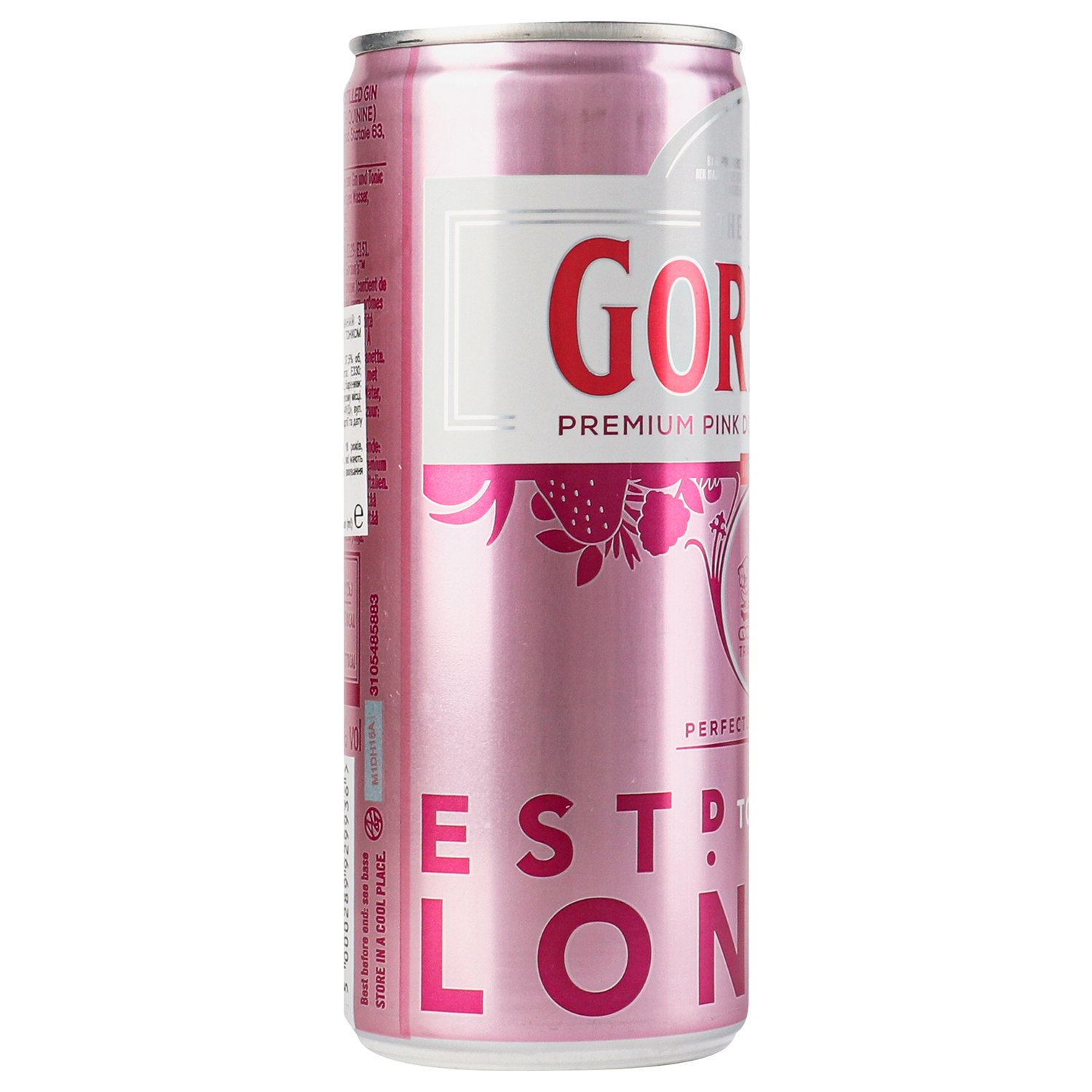 Напиток слабоалкогольный Gordon's Pink Gin & Tonic ж/б, 0,25 л, 5% (878965) - фото 4