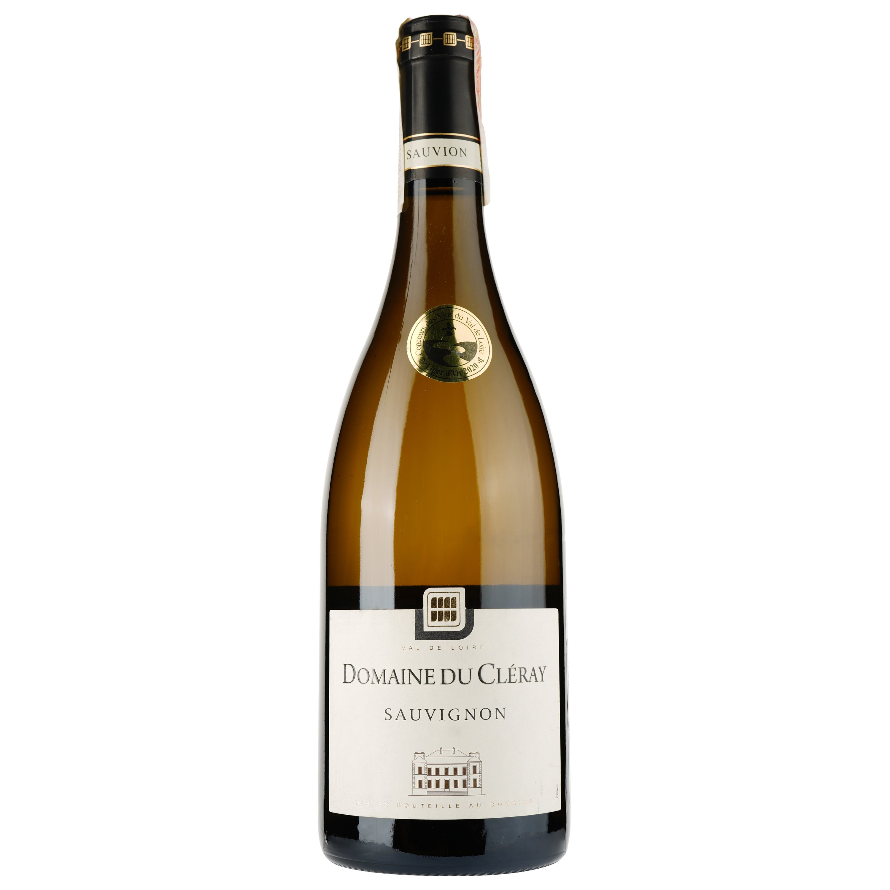 Вино Domaine du Cleray Sauvignon, біле, сухе, 0,75 л - фото 1