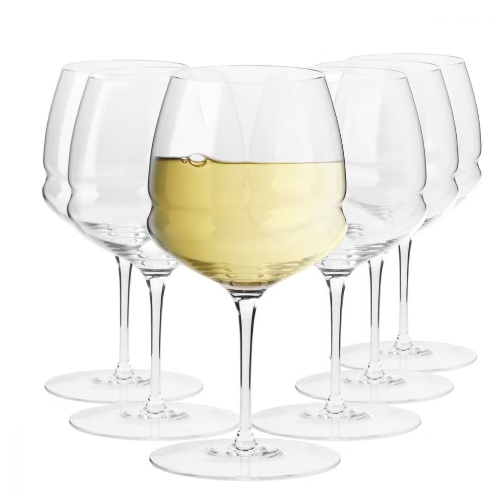Набор бокалов для вина Krosno Inel, стекло, 580 мл, 6 шт. (871028) - фото 1