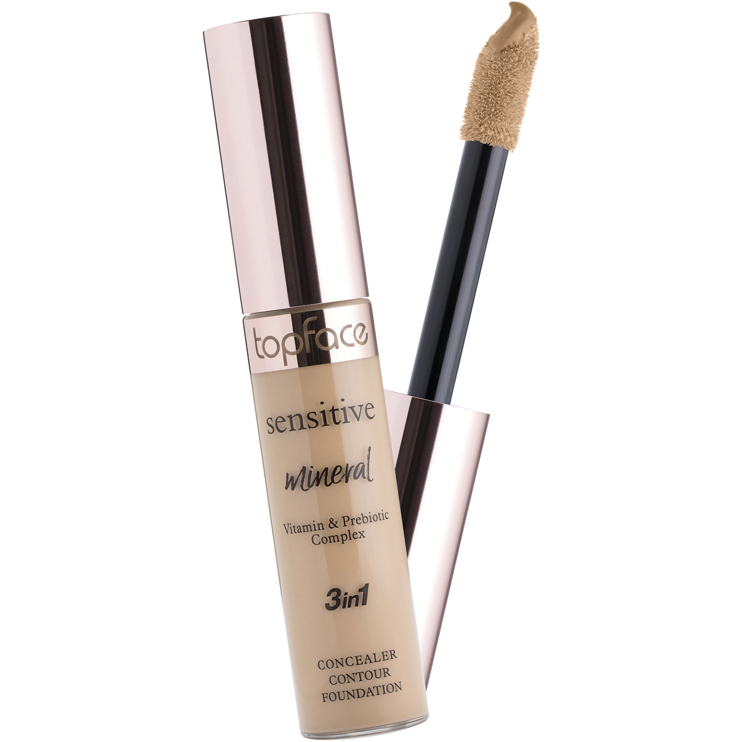 Консилер TopFace Sensitive Mineral 3 in 1 Concealer PT471 005 12 мл - фото 3