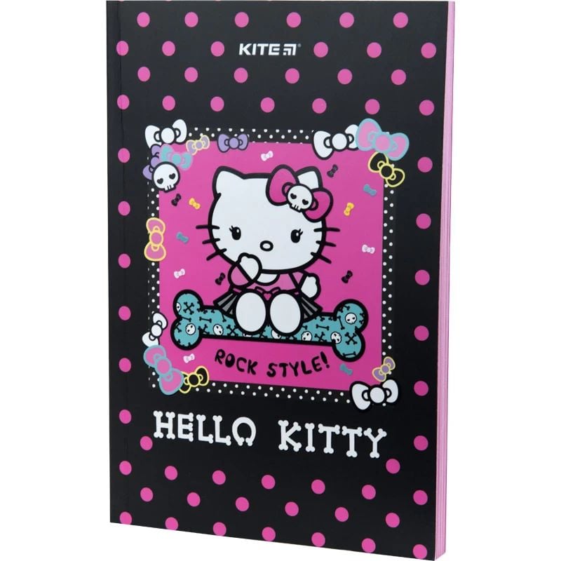 Книга записна Kite Hello Kitty А5 без лініювання 64 аркушів (HK23-193-1) - фото 2
