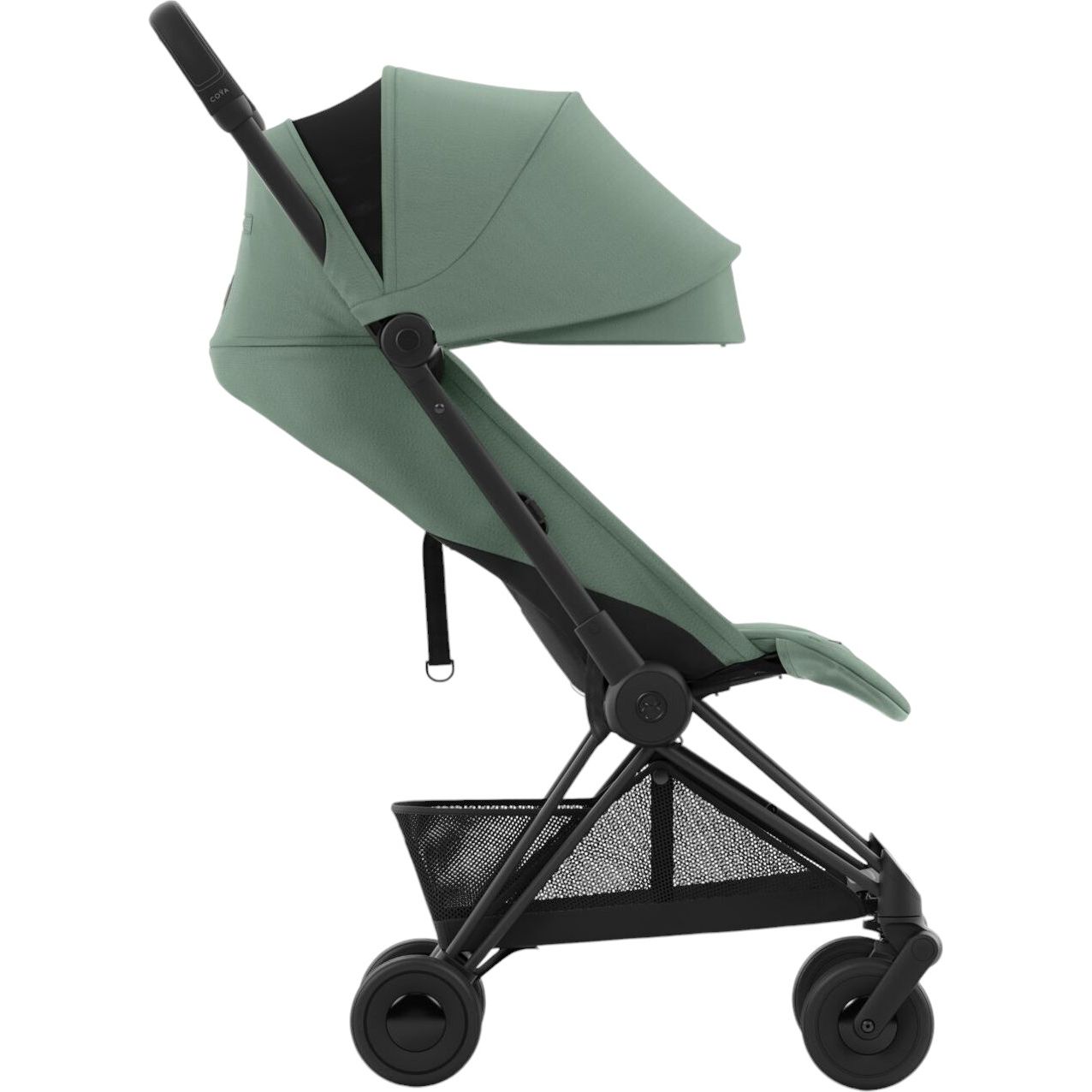 Прогулочная коляска Cybex Coya Matt Black Leaf Green (522004355) - фото 5