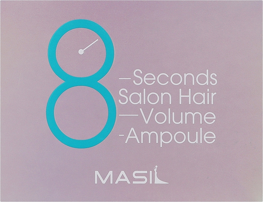 Філер для об'єму й гладкості волосся Masil Blue 8 Seconds Salon Hair Volume Ampoule 15 мл - фото 2