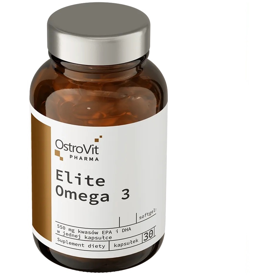 Жирные кислоты OstroVit Pharma Elite Omega 3 30 капсул - фото 2