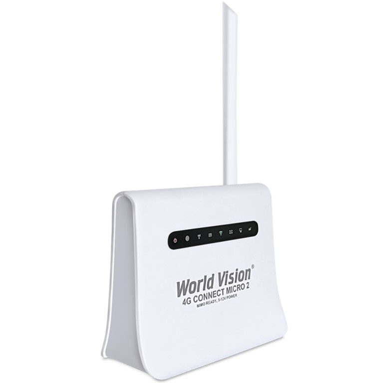 4G LTE WI-FI роутер World Vision 4G Connect Micro 2 DC 5-12V (+ перехідник USB-A) - фото 3