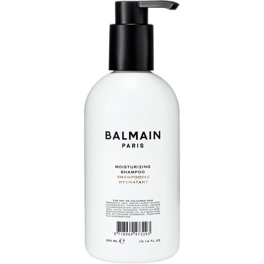 Набір для догляду за волоссям Balmain Moisturizing Care Set New Formula: шампунь 300 мл + кондиціонер 300 мл + маска 200 мл - фото 3