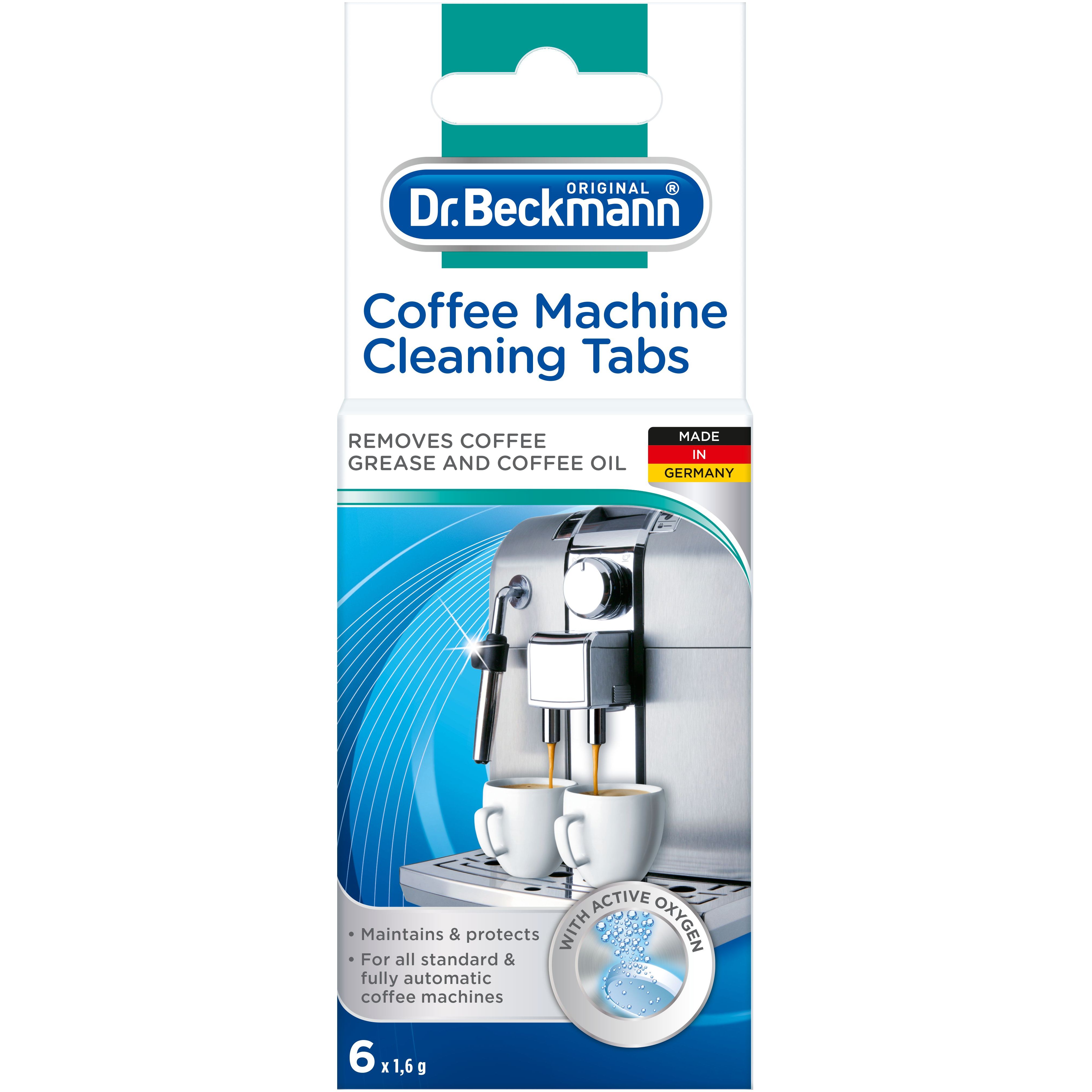Таблетки для очистки кофемашин Dr.Beckmann, 6 шт. - фото 1
