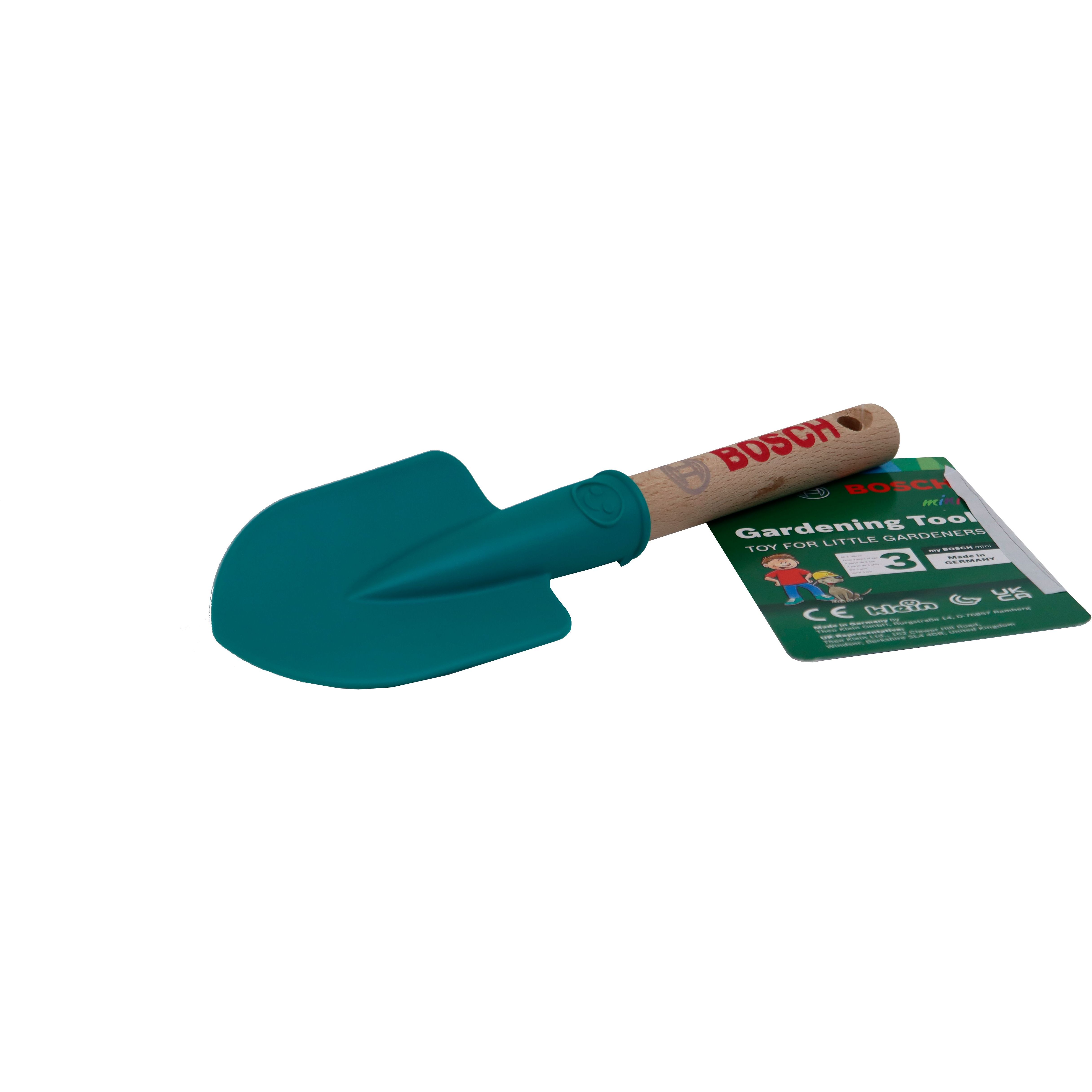 Іграшковий садовий набір Bosch Mini лопата ручна, кругла, коротка (2786) - фото 1
