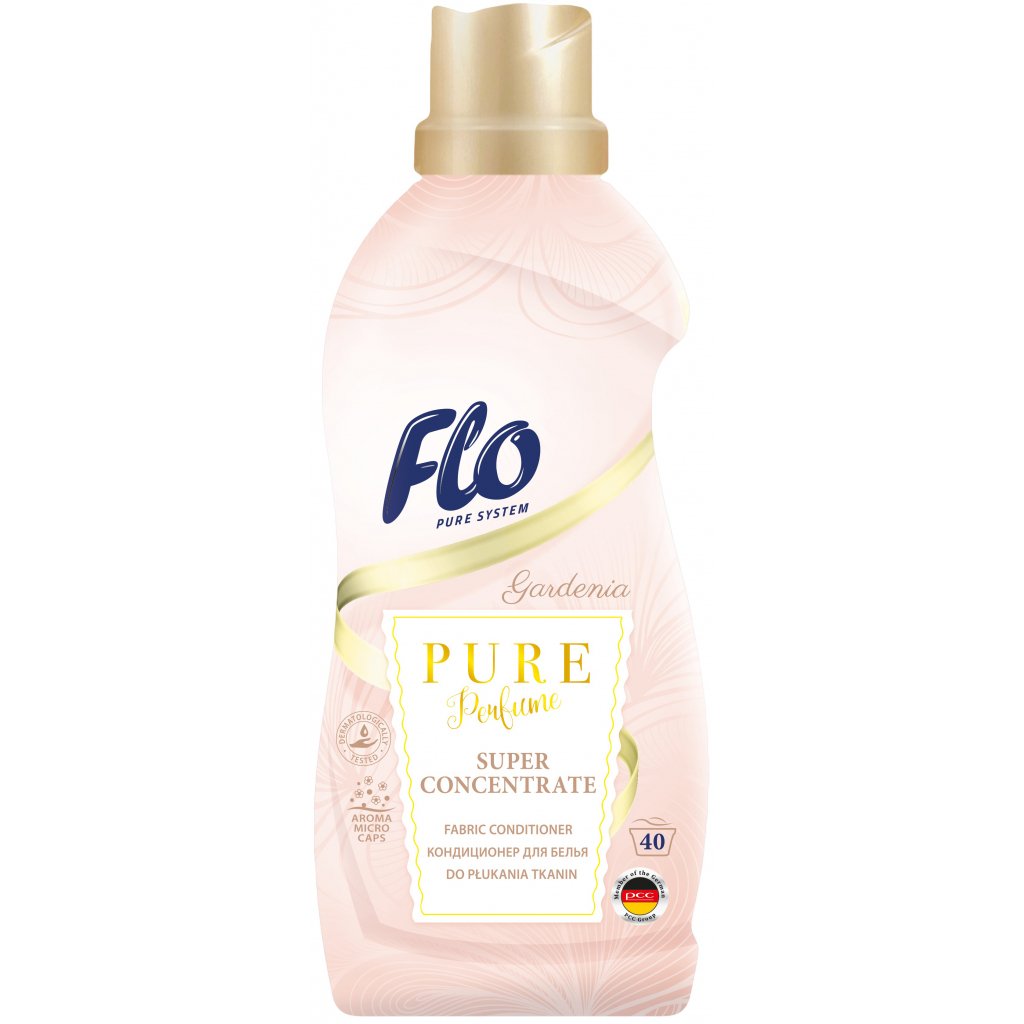 Кондиціонер для білизни Flo Pure Perfume Gardenia, концентрат, 1 л - фото 1