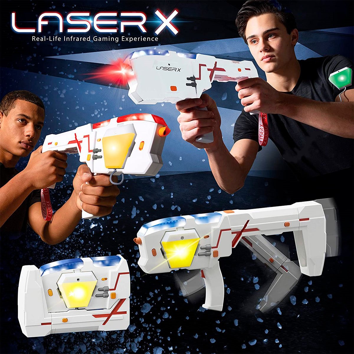 Игровой набор для лазерных боев Laser X Pro 2.0, для двух игроков (88042) - фото 6