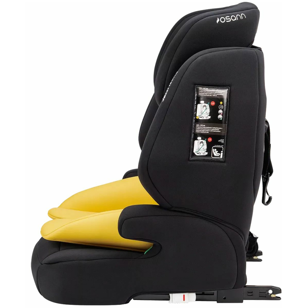 Автокресло Osann Jazzi Isofix i-Size Nero+Pineapple (ecp102-287-03) - фото 3