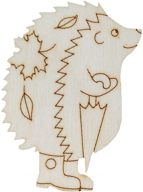 Набор для творчества Умняшка роспись по дереву, магниты-лесные жители (РД-006) - фото 3