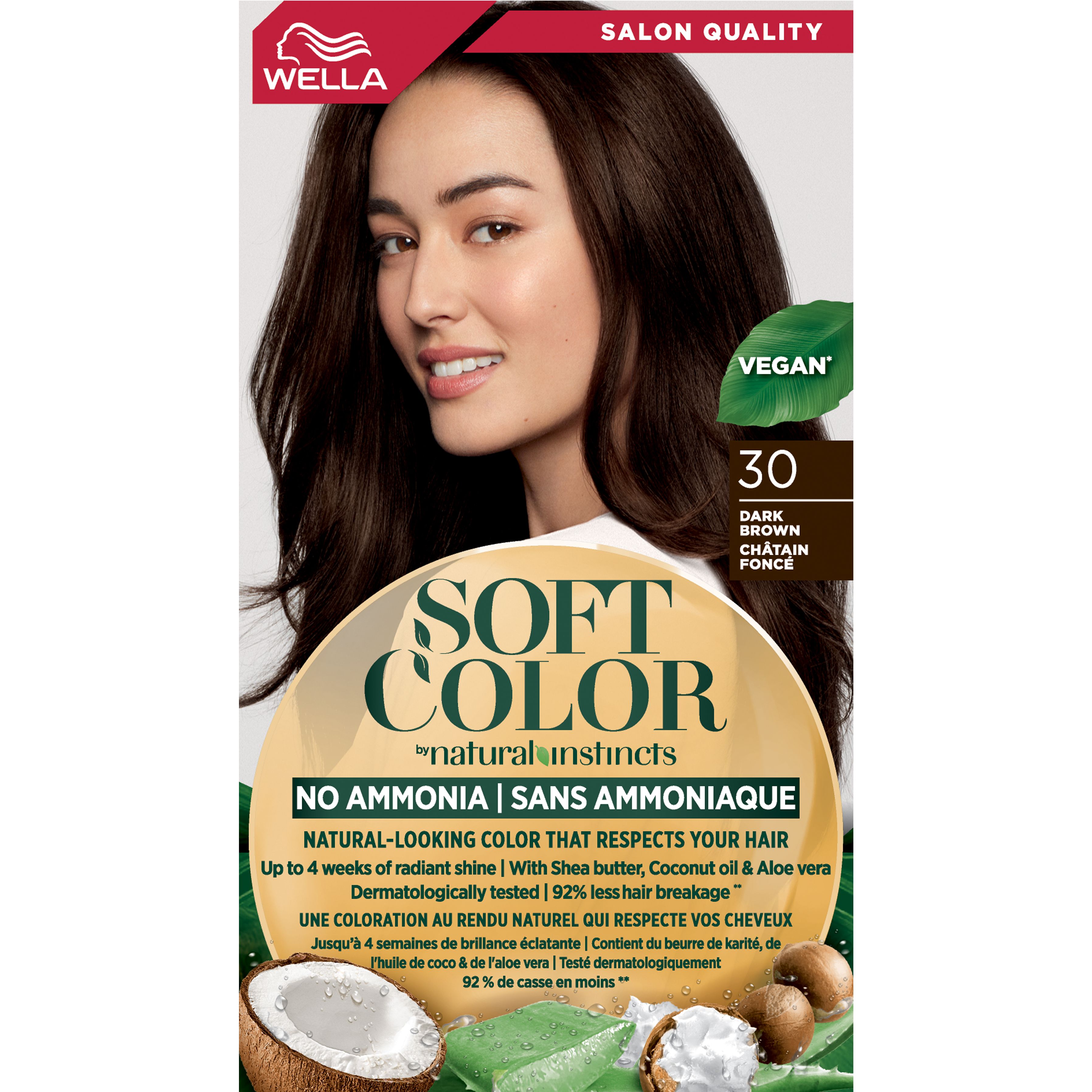 Краска для волос Wella Soft Color тон 30 Темно-коричневый (3614228865869) - фото 1