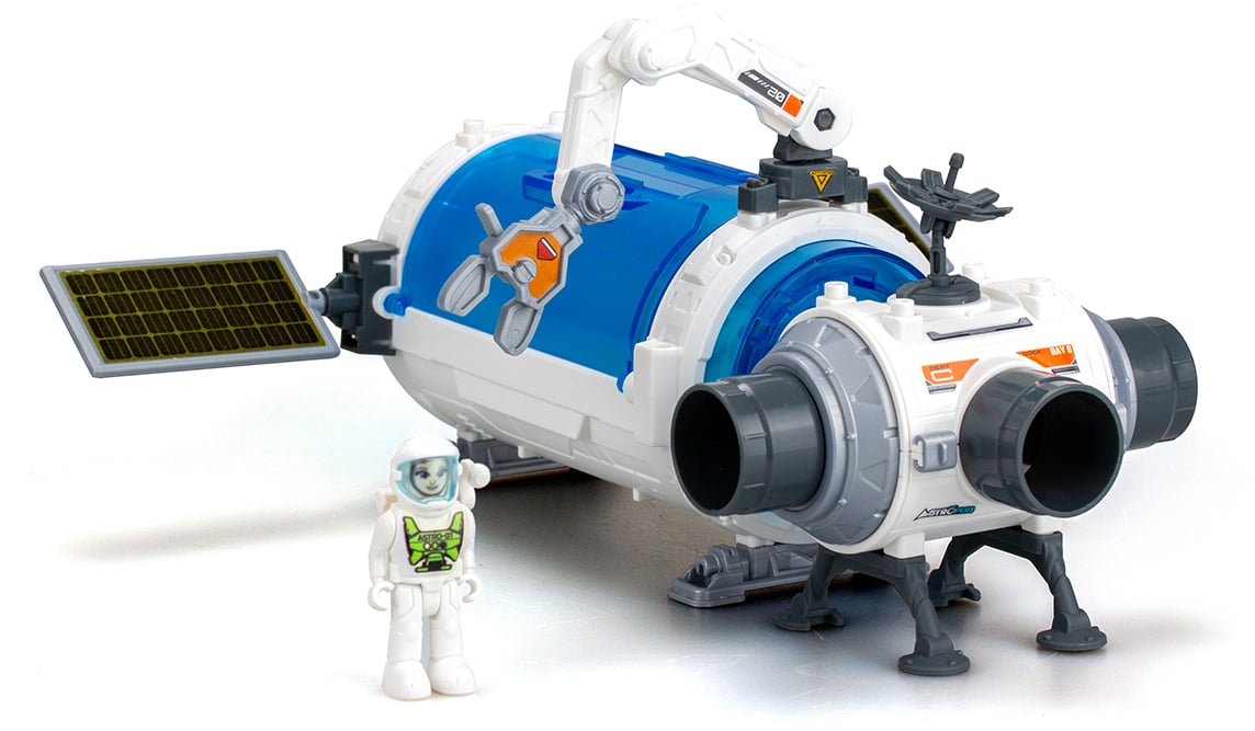 Игровой набор с фигуркой Silverlit Astropod Миссия Построй модульную космическую станцию (80336) - фото 6