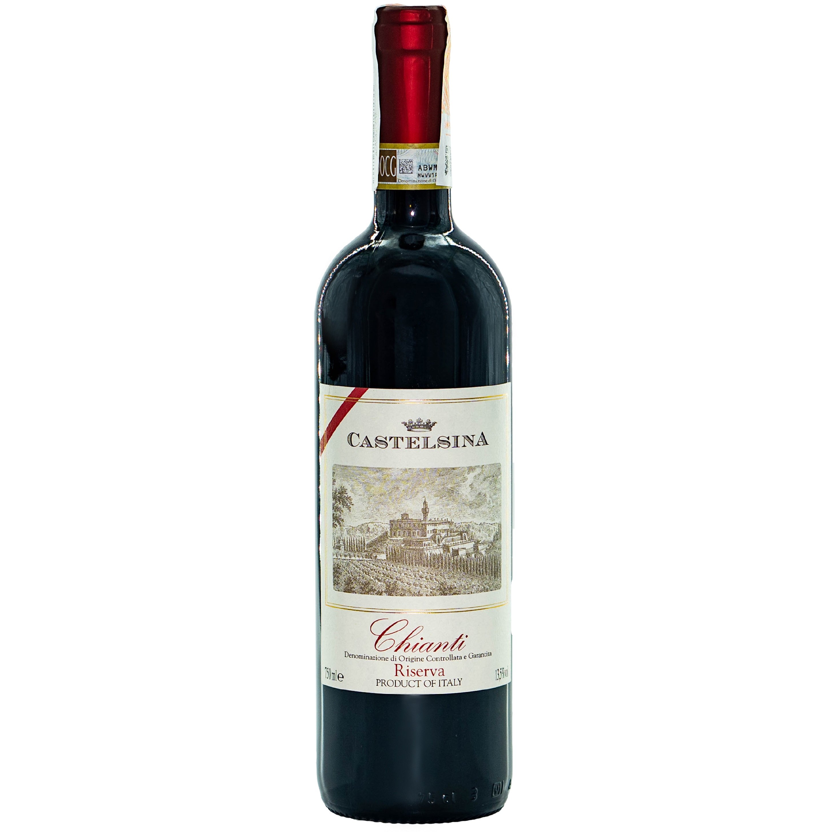 Вино Castelsina Chianti Riserva DOCG, червоне, сухе, 0,75 л - фото 1
