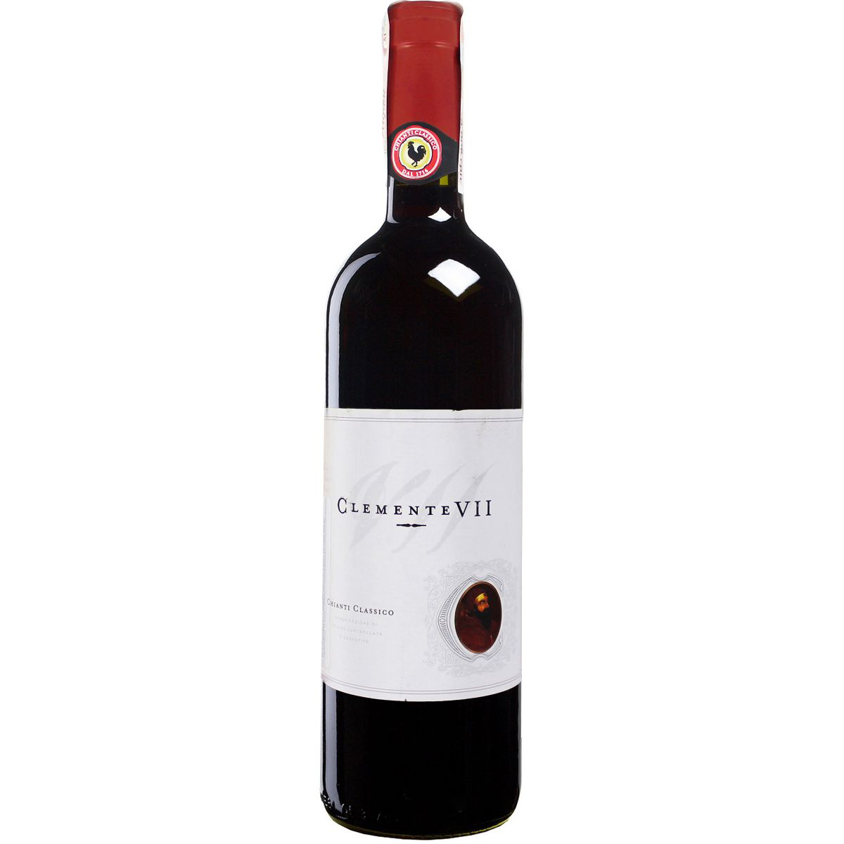 Вино Castelli del Grevepesa Chianti Classico Clemente VII, 13,5%, 0,75 л - фото 1