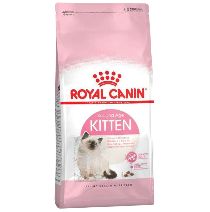 Сухой корм с птицей для котят Royal Canin Kitten, 10 кг (2522100) - фото 1