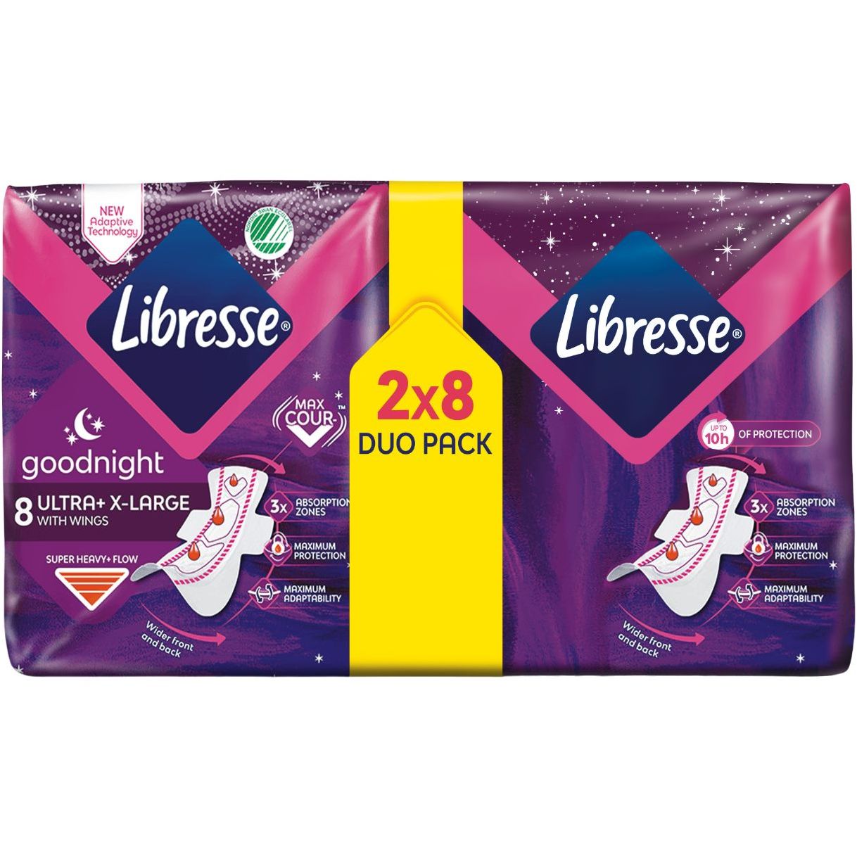 Гігієнічні прокладки Libresse Ultra Goodnight Extra Large, 16 шт. - фото 2
