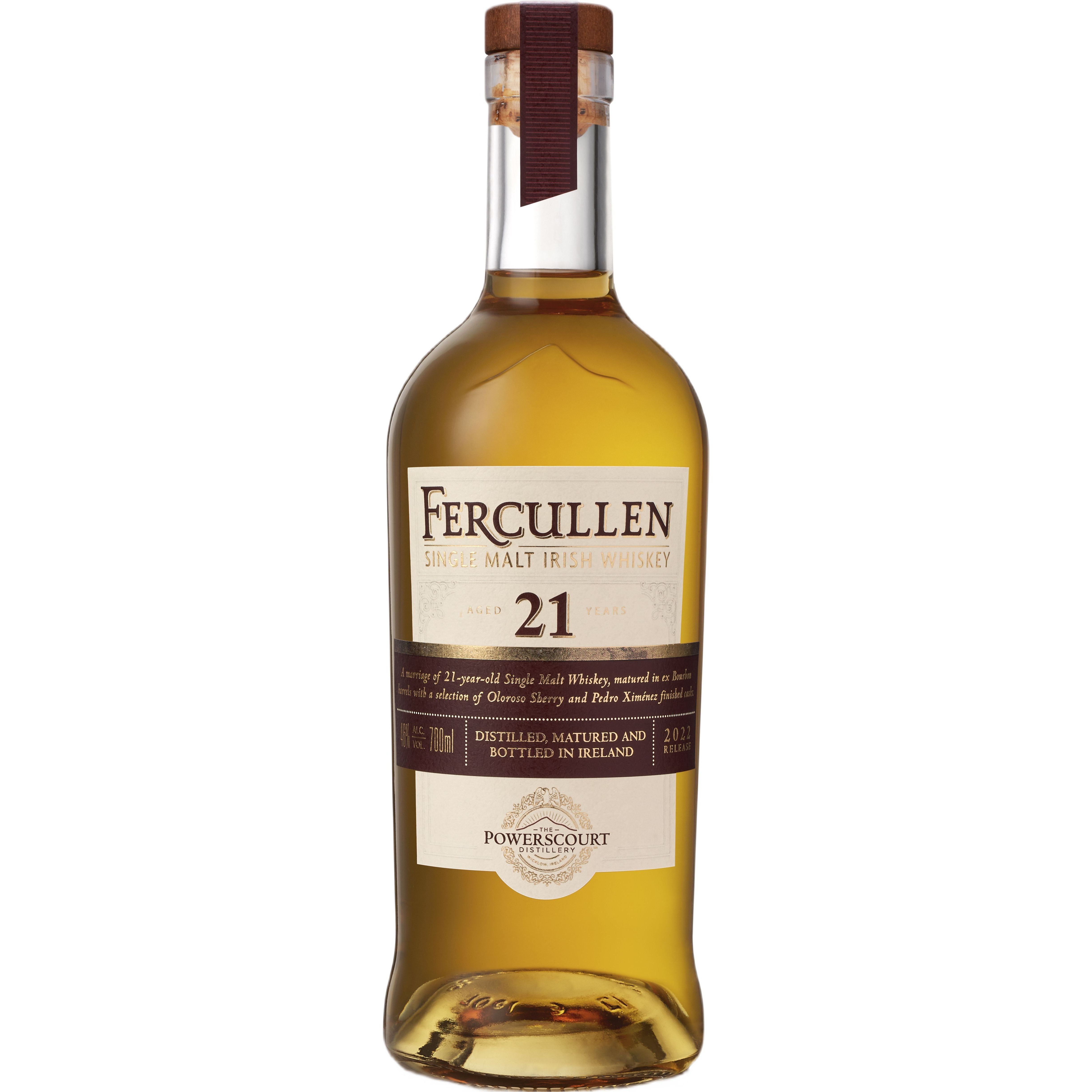 Виски Fercullen 21 yo Single Malt Irish Whiskey 46% 0.7 л - фото 1