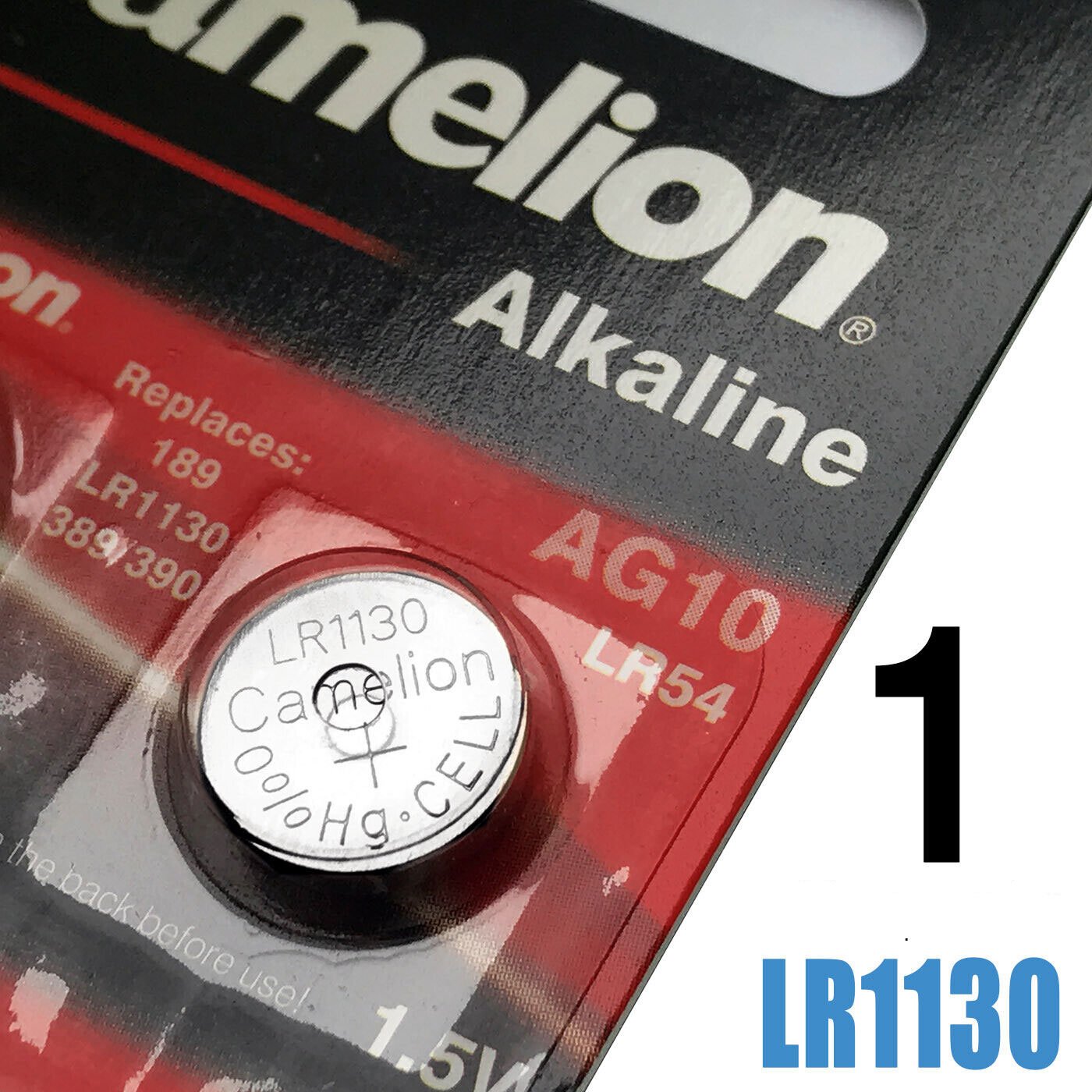 Батарейки Camelion AG 10-BP10 Alkaline, 10 шт. - фото 2
