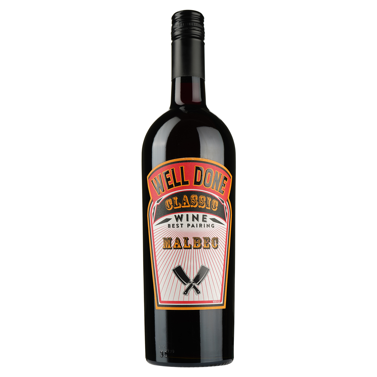 Вино LGI Wines Malbec Well Done, червоне, сухе, 13%, 0,75 л - фото 1