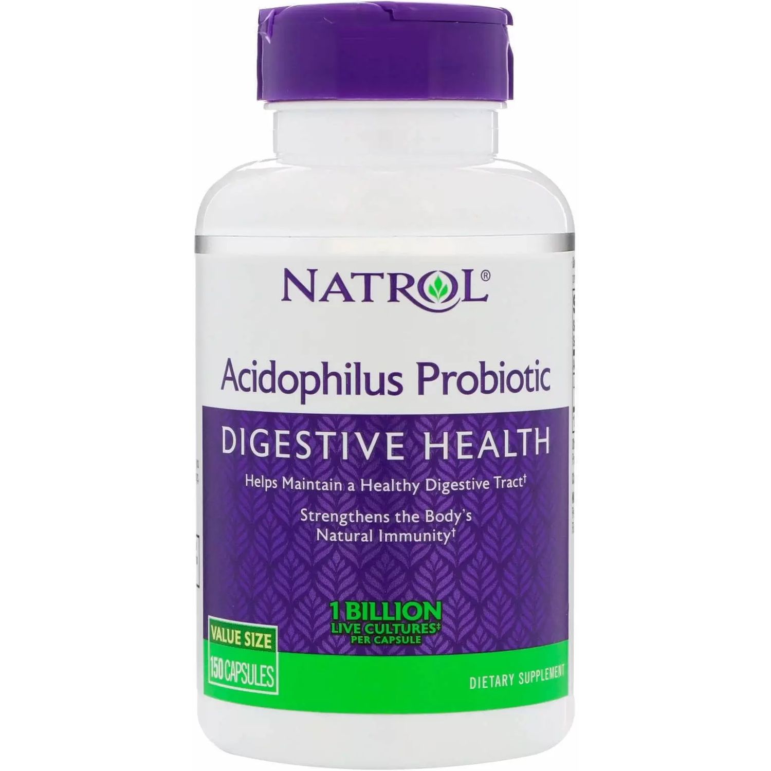 Пробиотик Natrol Acidophilus 150 капсул - фото 1