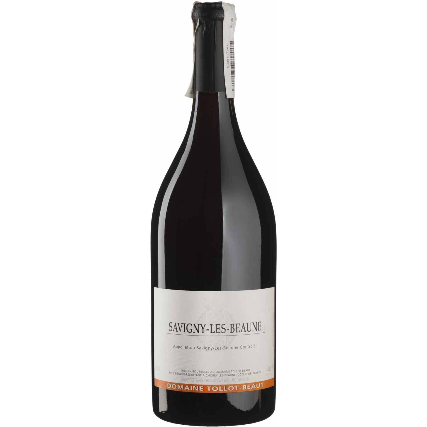 Вино Domaine Tollot-Beaut Savigny-Les-Beaune 2020 Domaine, красное, сухое, 0,75 л - фото 1