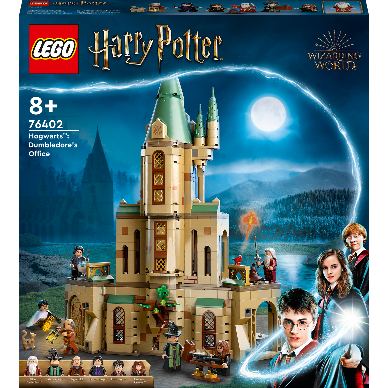 Конструктор LEGO Harry Potter Хогвартс: кабинет Дамблдора, 654 деталей (76402) - фото 1
