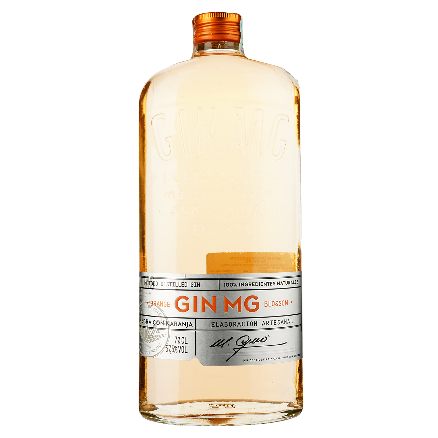 Джин Gin MG Orange Blossom 37.5% 0.7 л - фото 1