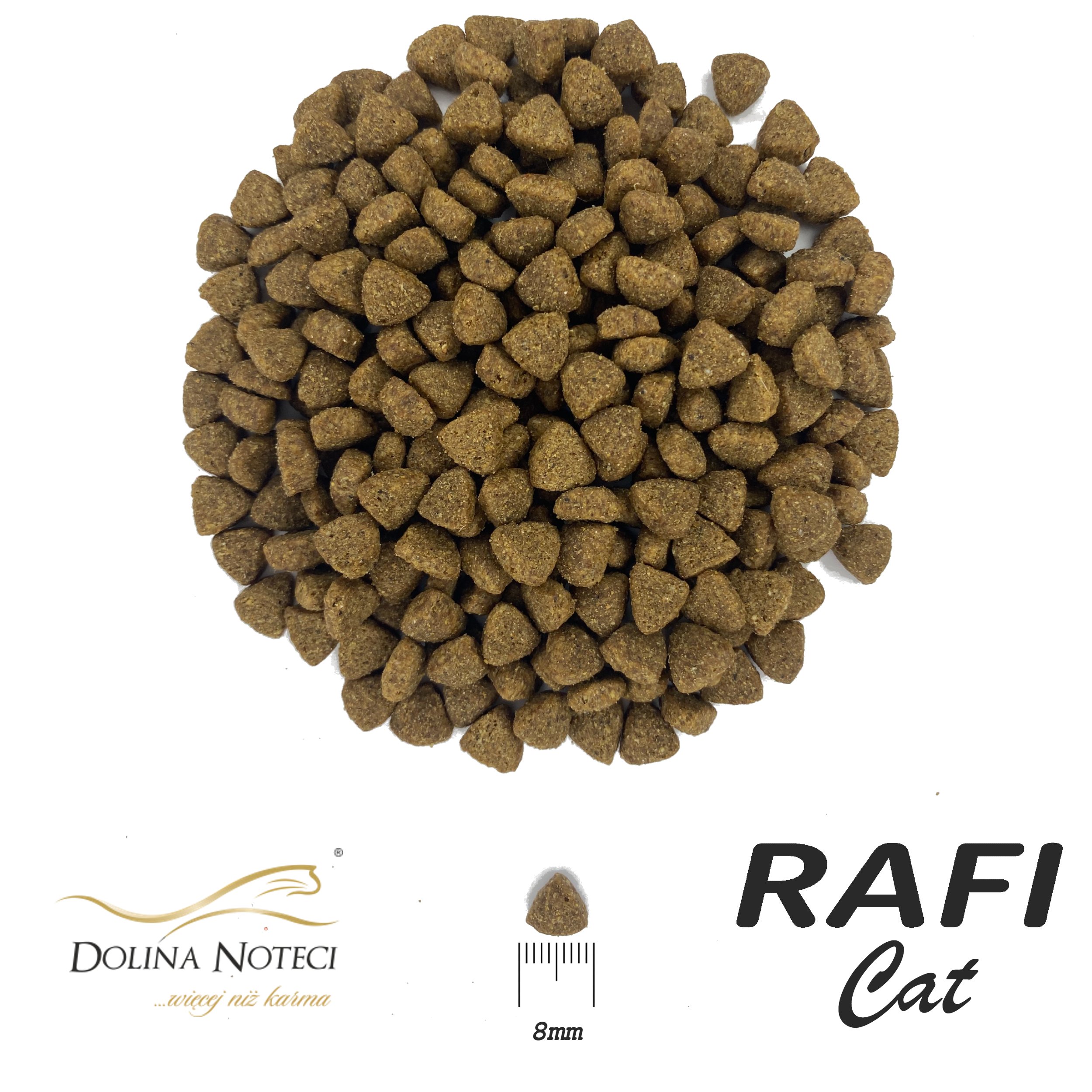 Сухой корм для стерилизованных котов Dolina Noteci Rafi Cat Sterilized с лососем 1.5 кг - фото 2
