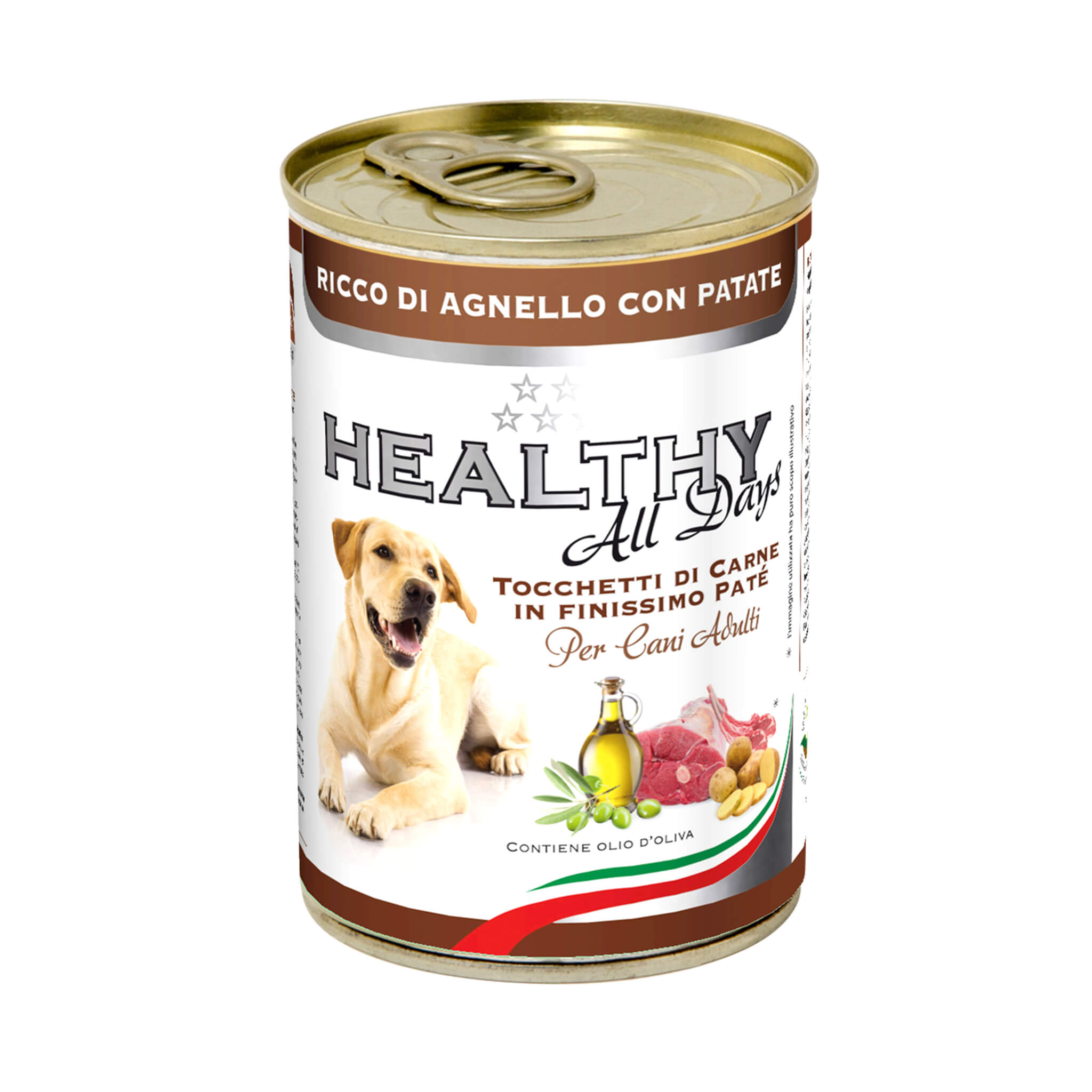 Вологий корм для собак Healthy All Days, з ягням і картоплею, 400 г - фото 1