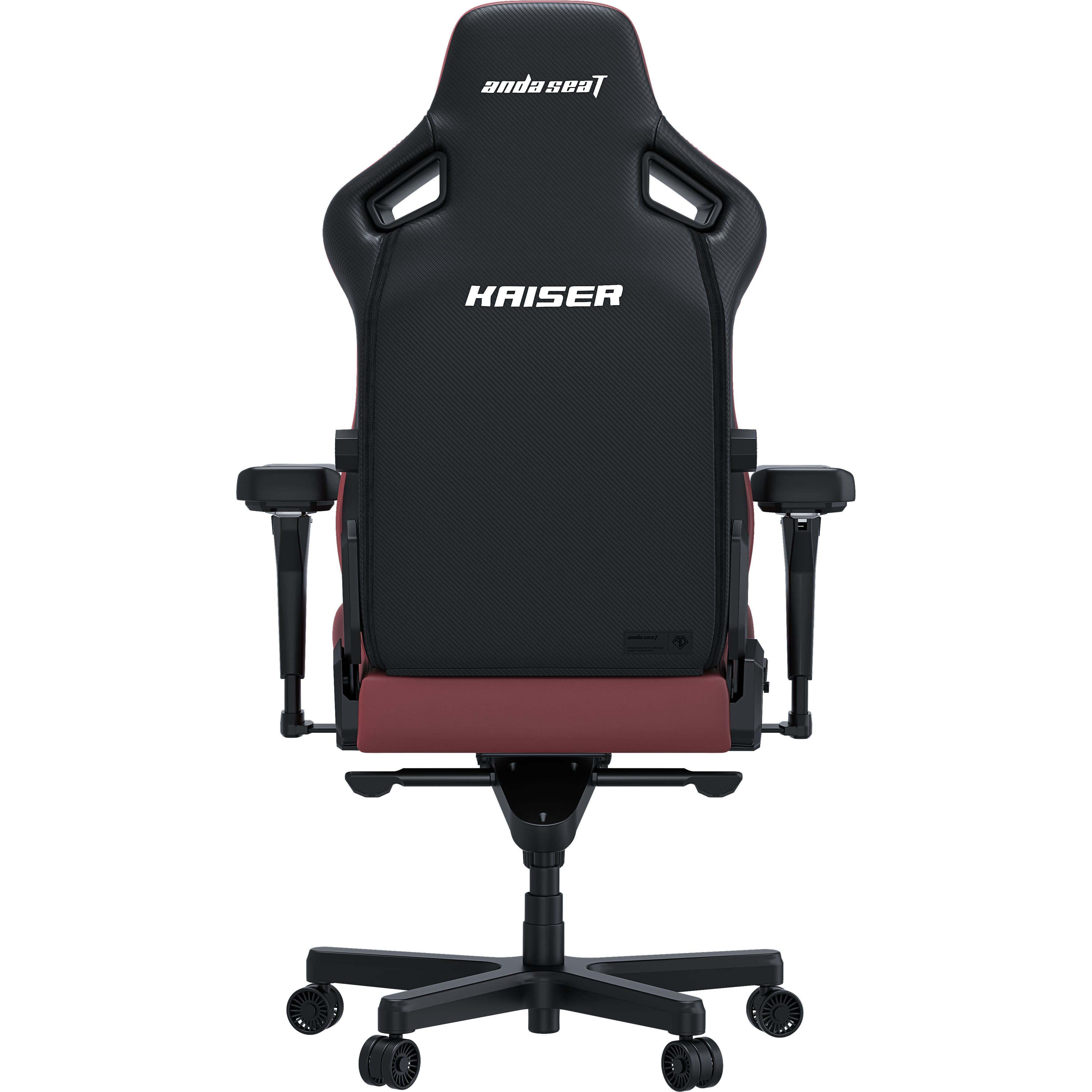 Крісло ігрове Anda Seat Kaiser 4 Size XL Maroon Premium PVC (AD12YDDC-XLL-20-A-PV/C) - фото 4