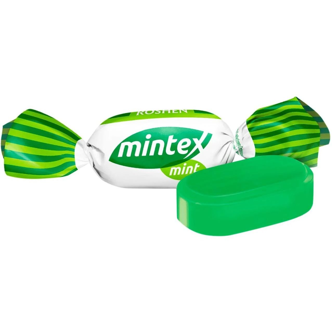 Карамель Roshen Mintex+ Mint зі смаком м'яти та ментолу 140 г (931769) - фото 2