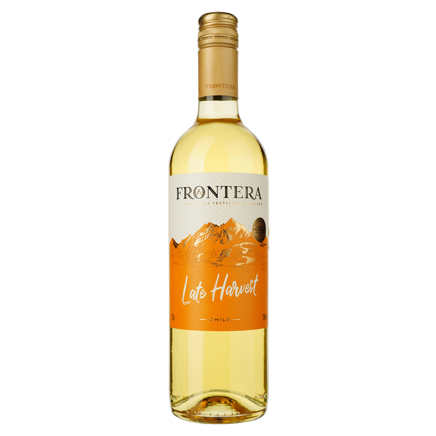 Вино Frontera Late Harvest, біле, напівсолодке, 13%, 0,75 л - фото 1