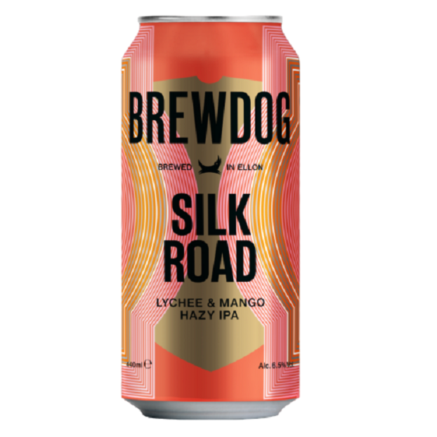 Пиво BrewDog Silk Road, светлое, 6,5%, ж/б, 0,33 л (918608) - фото 1
