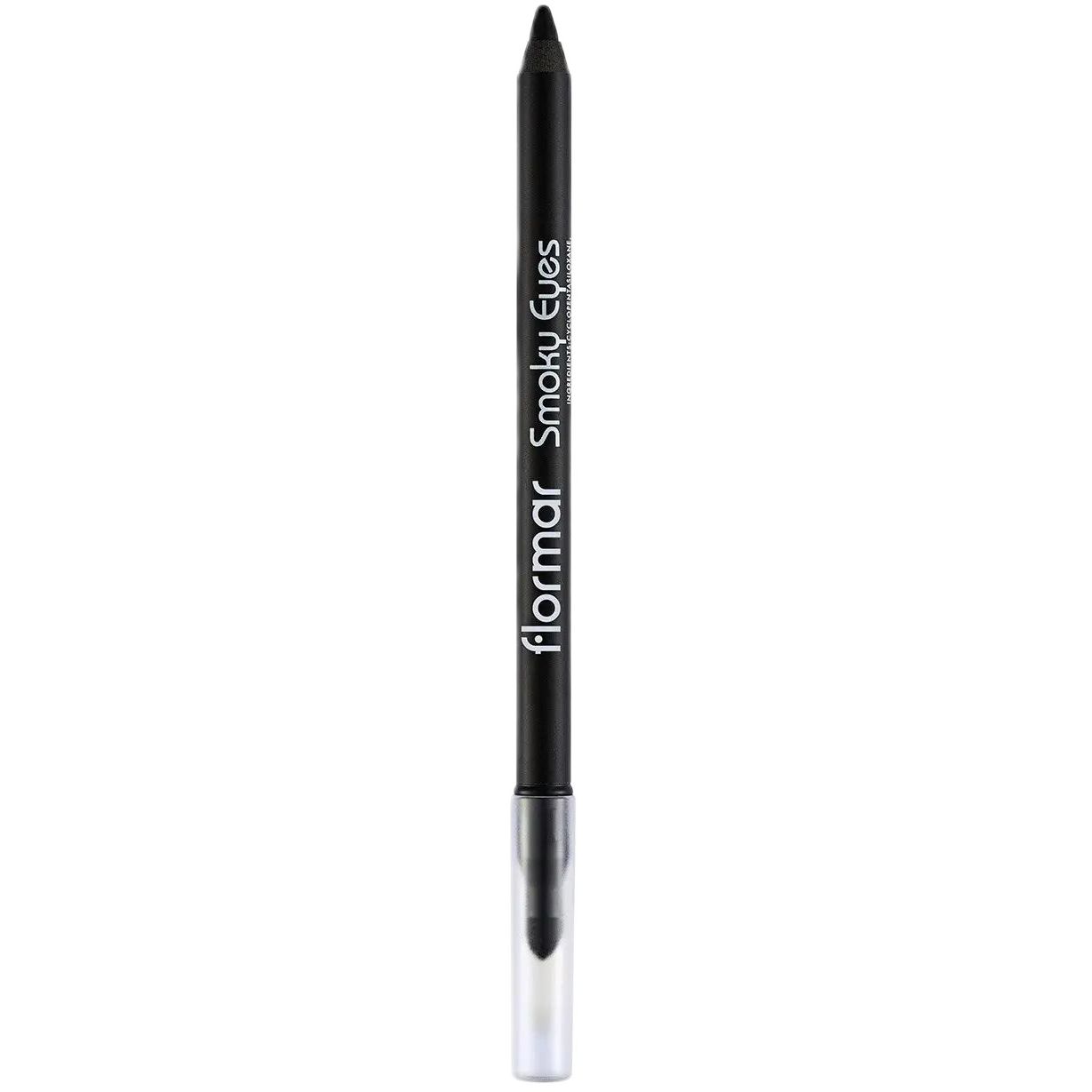 Олівець для очей Flormar Smoky Eye відтінок 001 (Carbon Black) 1.14 г - фото 1