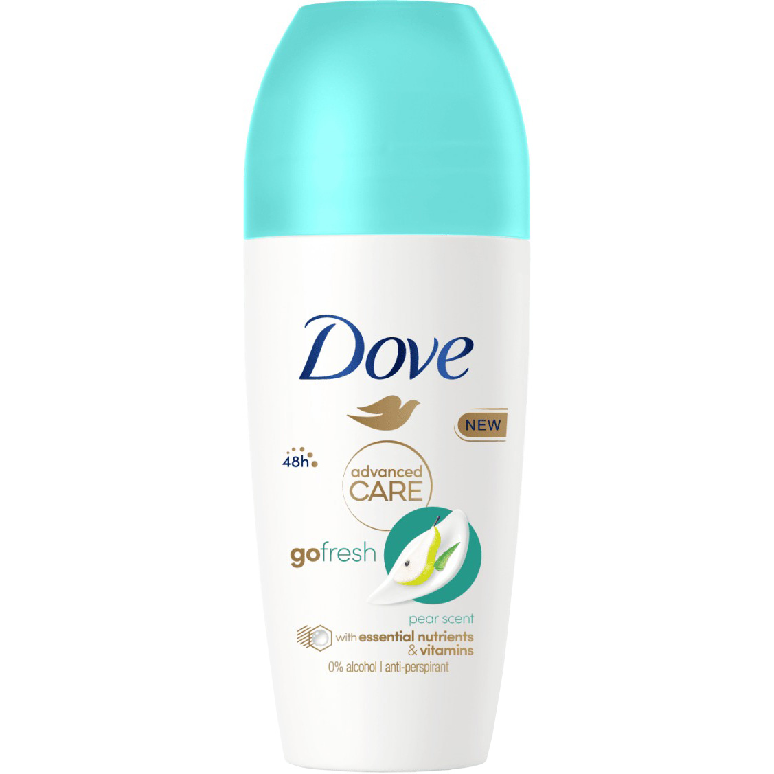 Антиперспирант Dove Go Fresh 72h Груша и алоэ вера шариковый 50 мл - фото 1