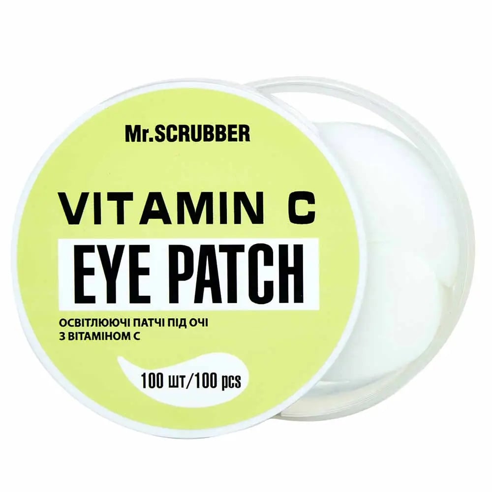 Осветляющие патчи под глаза Mr.Scrubber Vitamin C Eye Patch, 100 шт. - фото 1