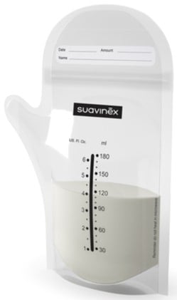 Мешочки для хранения грудного молока Suavinex, 25 шт. (400639) - фото 2