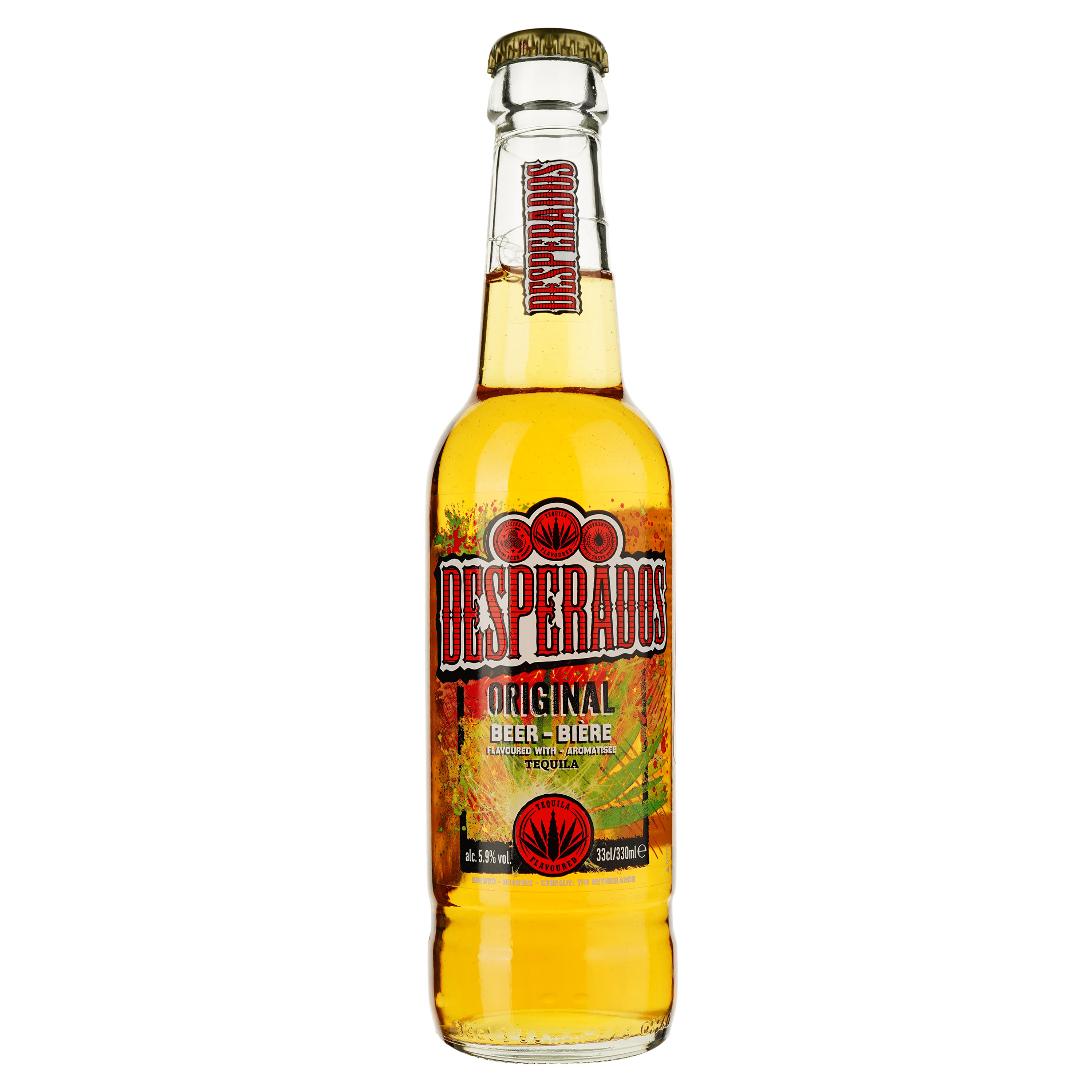 Пиво Desperados Original с ароматом текилы светлое 5.9% 0.33 л - фото 1