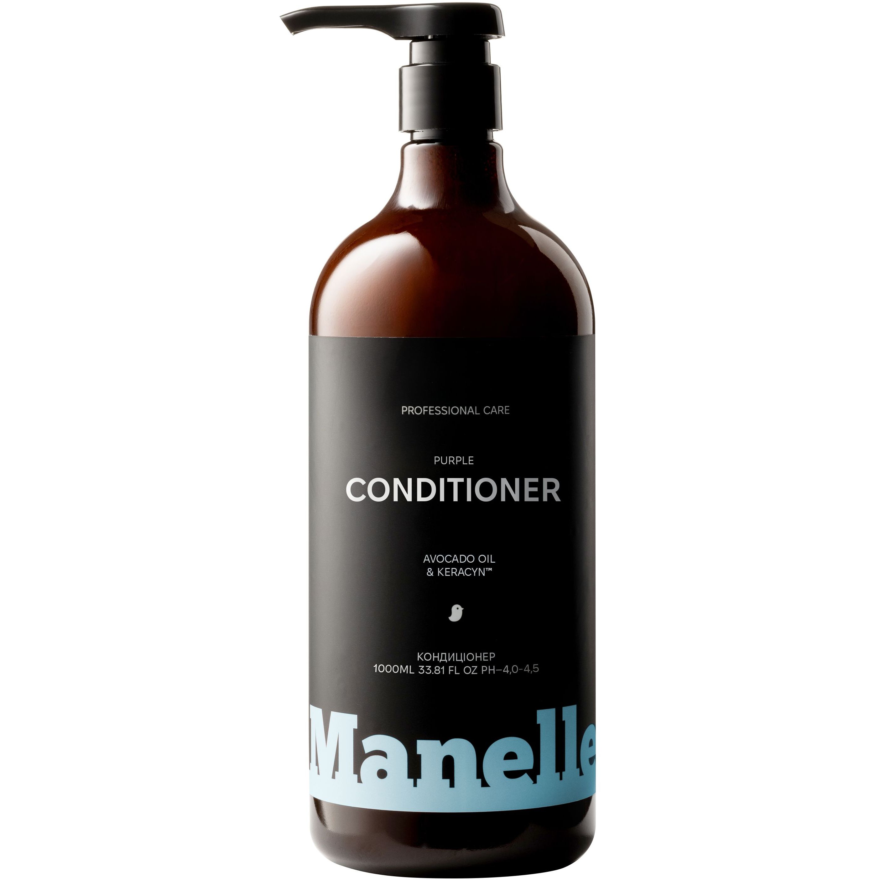 Тонуючий кондиціонер для волосся Manelle Professional care Avocado Oil & Keracyn 1 л - фото 1