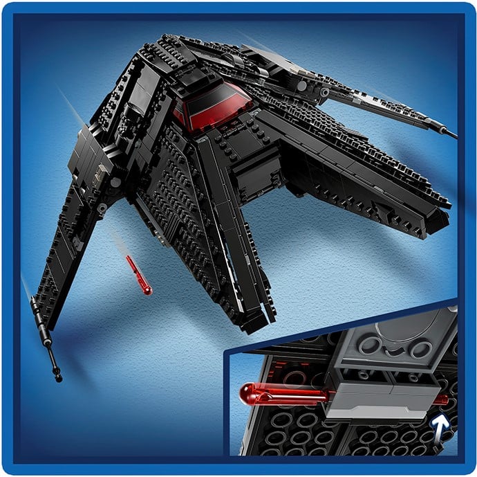 Конструктор LEGO Star Wars Транспортний корабель інквізиторів Коса, 924 деталі (75336) - фото 7