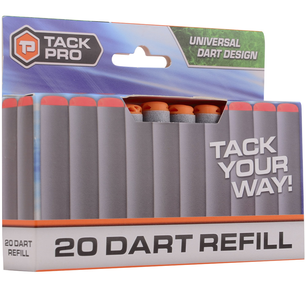 Набор дротиков Tack Pro Dart Refill для бластера, 20 шт. (31051) - фото 1