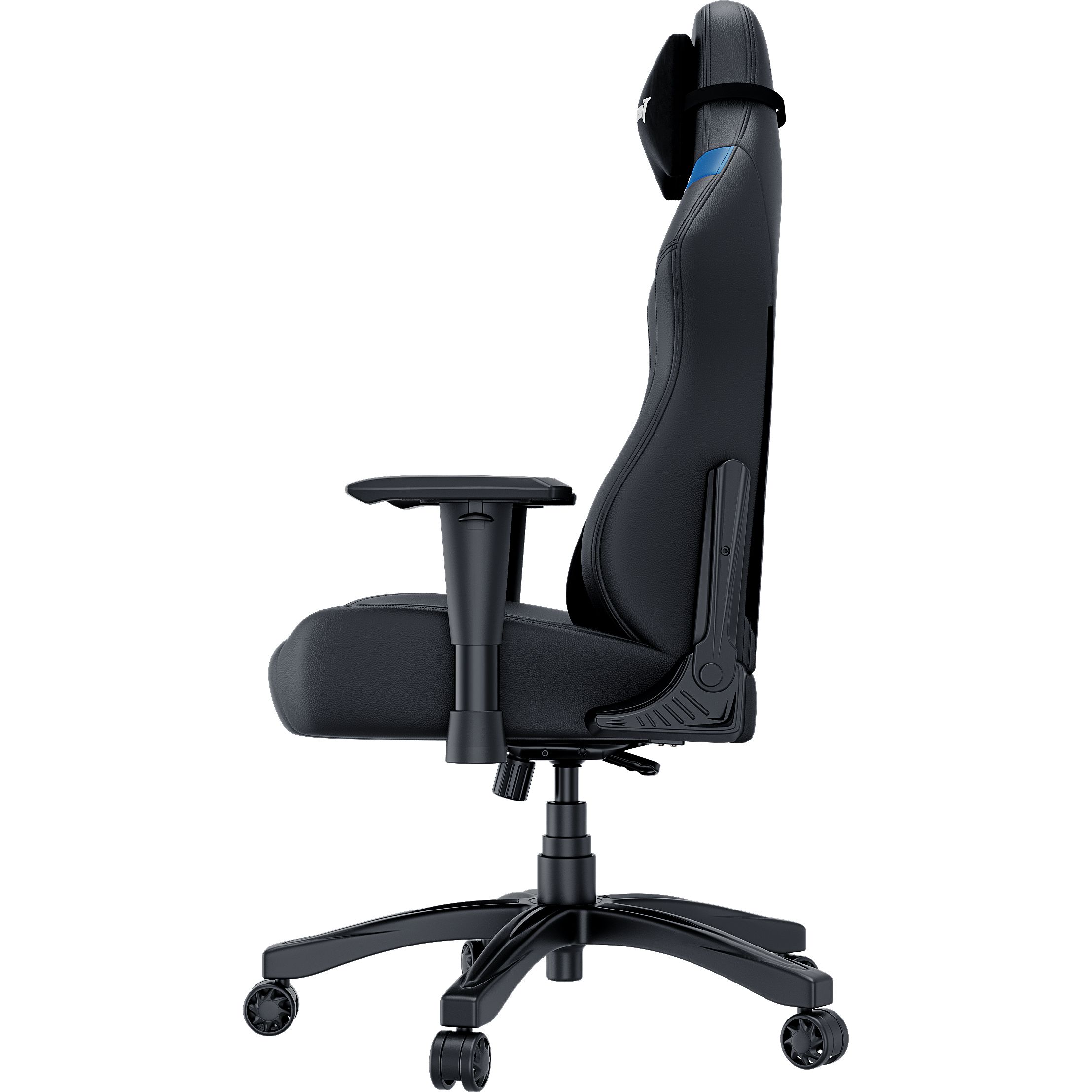 Крісло ігрове Anda Seat Luna Size L Black/Blue PVC (AD18-44-BS-PV) - фото 2