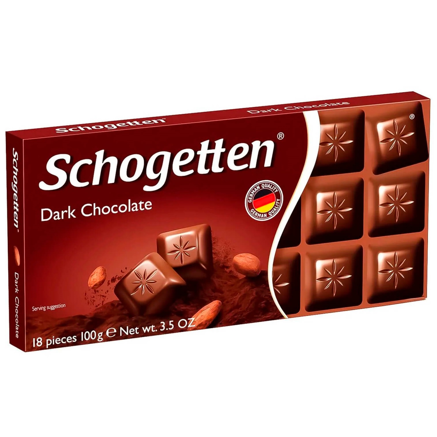 Шоколад темний Schogetten, 100 г (901119) - фото 1