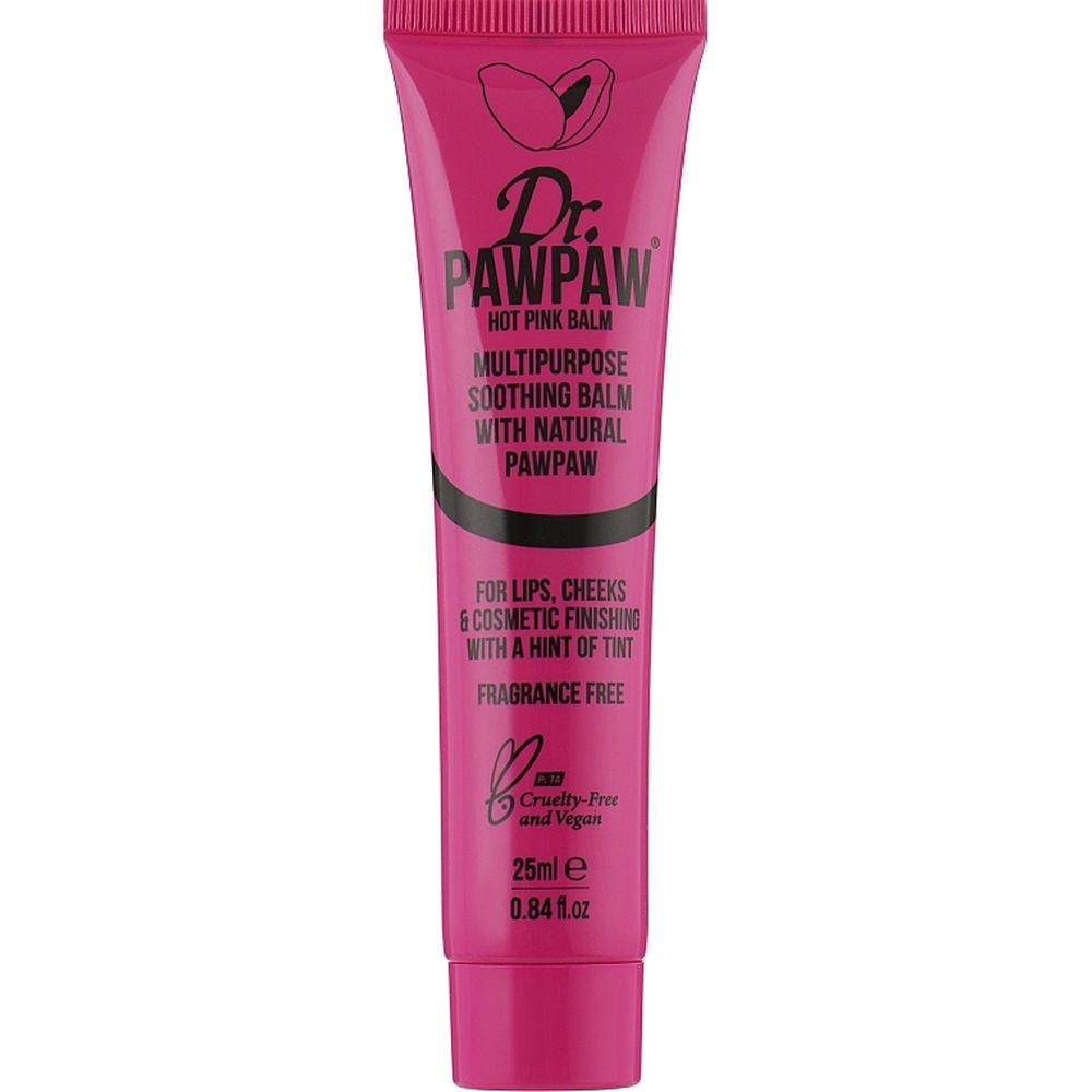 Бальзам для губ Dr.Pawpaw Multi-Purpose Tinted тон Hot Pink 25 мл (109062) - фото 1