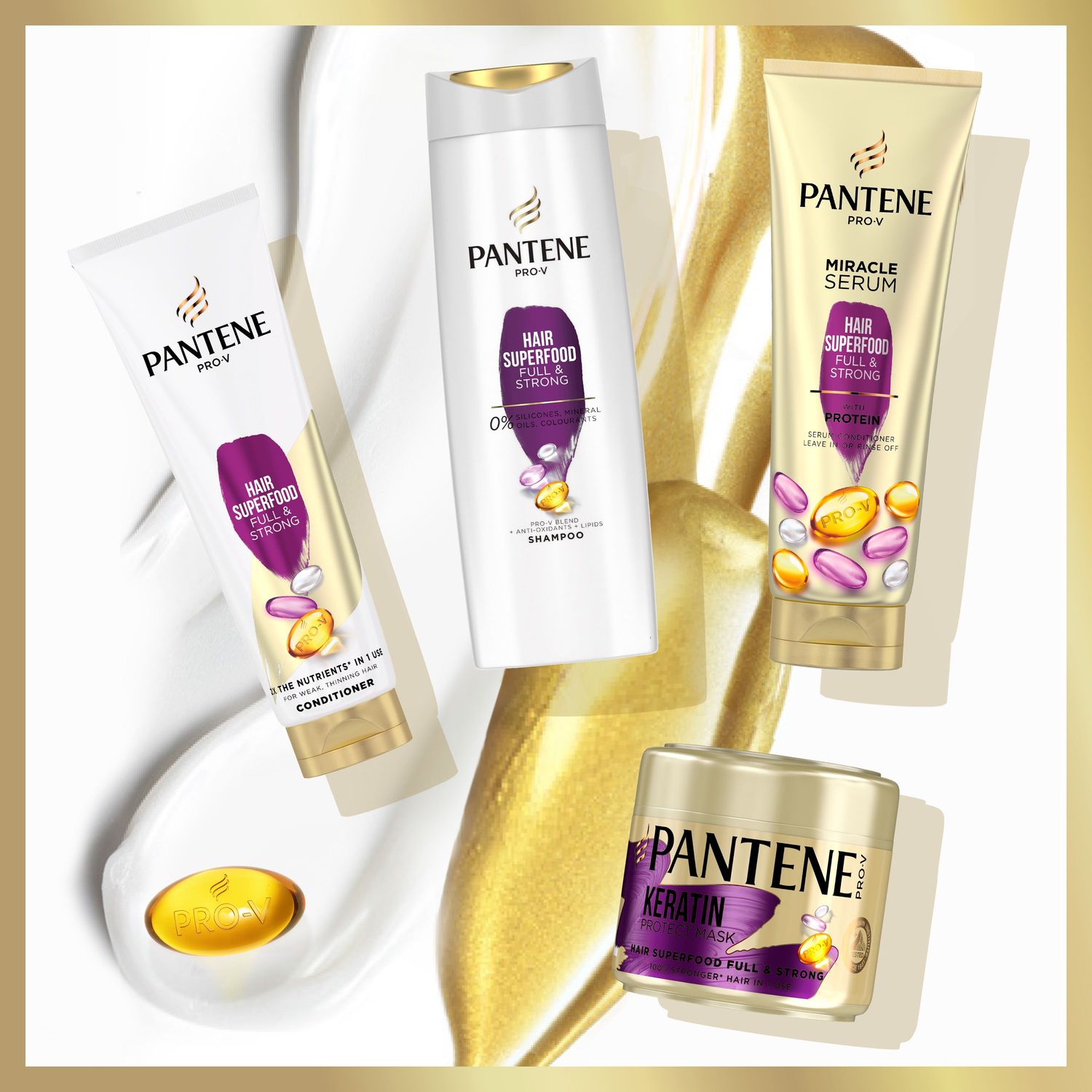 Маска для волос Pantene Pro-V Keratin Питательный коктейль, 300 мл - фото 4